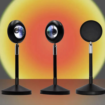 Rainbow Sunset Projector Lamp